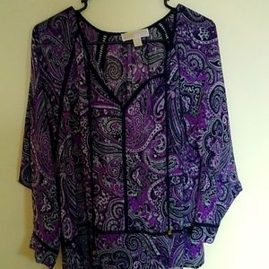 Michael Kors Boho Blouse M
